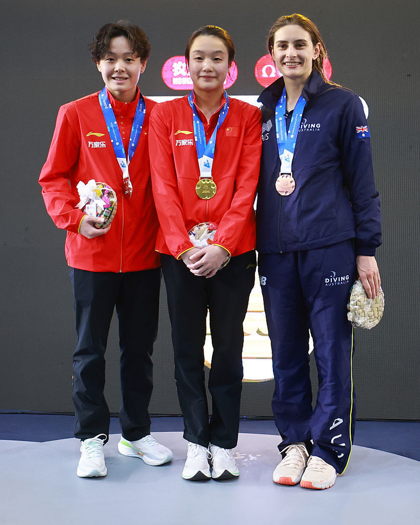 拉脱维亚跳水选手飒爽英姿,夺得银牌 拉脱维亚跳水选手飒爽英姿,夺得银牌